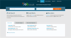 Desktop Screenshot of 1job.co.uk